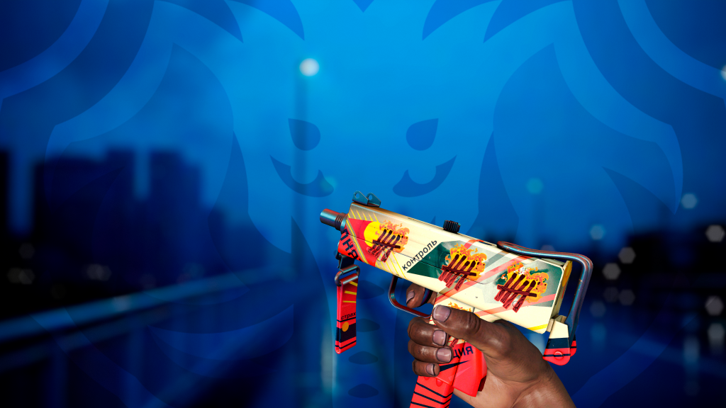 MAC-10 Propaganda com adesivo Contagem de Mortes