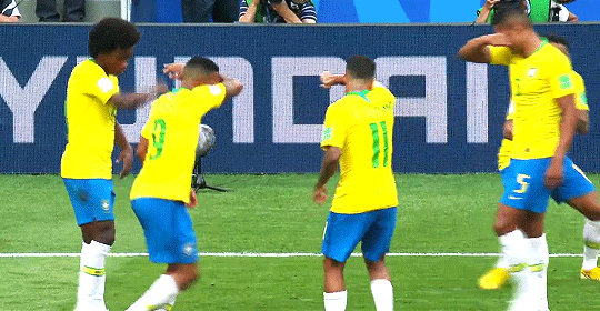 Brasil comemoração flashbang