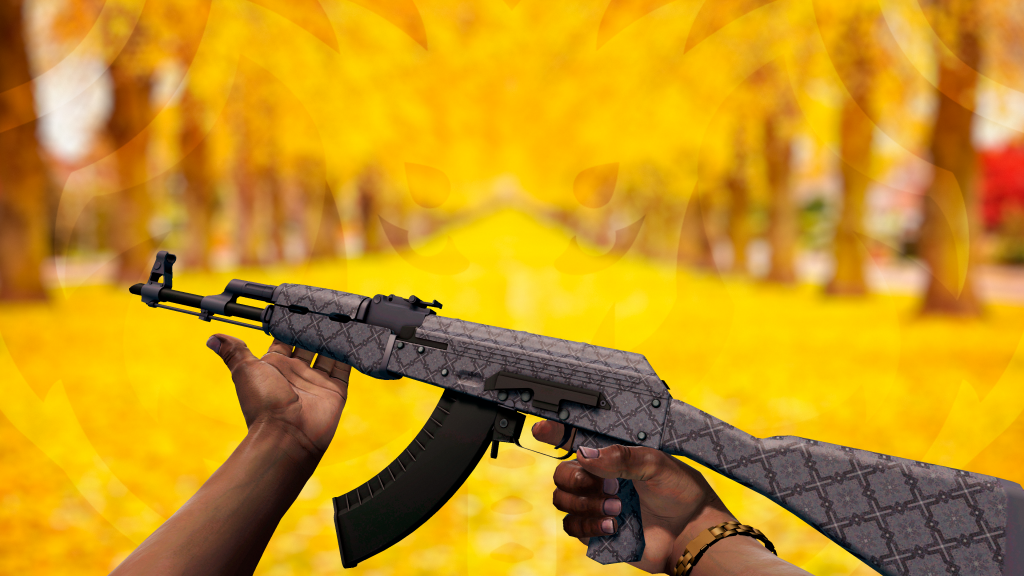 AK-47 Barroco Roxo FN