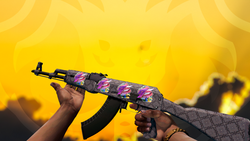 AK-47 Barroco Roxo
