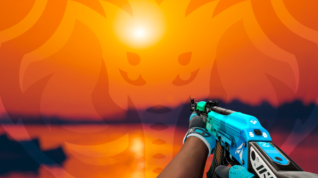 AK-47 Gelo Compacto com Luva Supercondutora