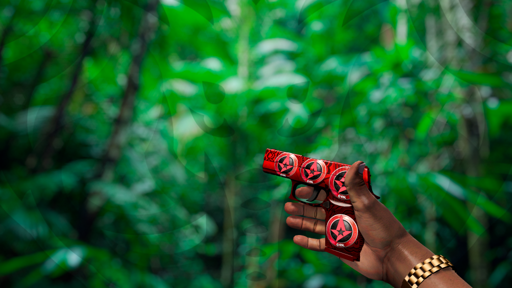 P250 Muertos com adesivo Astralis