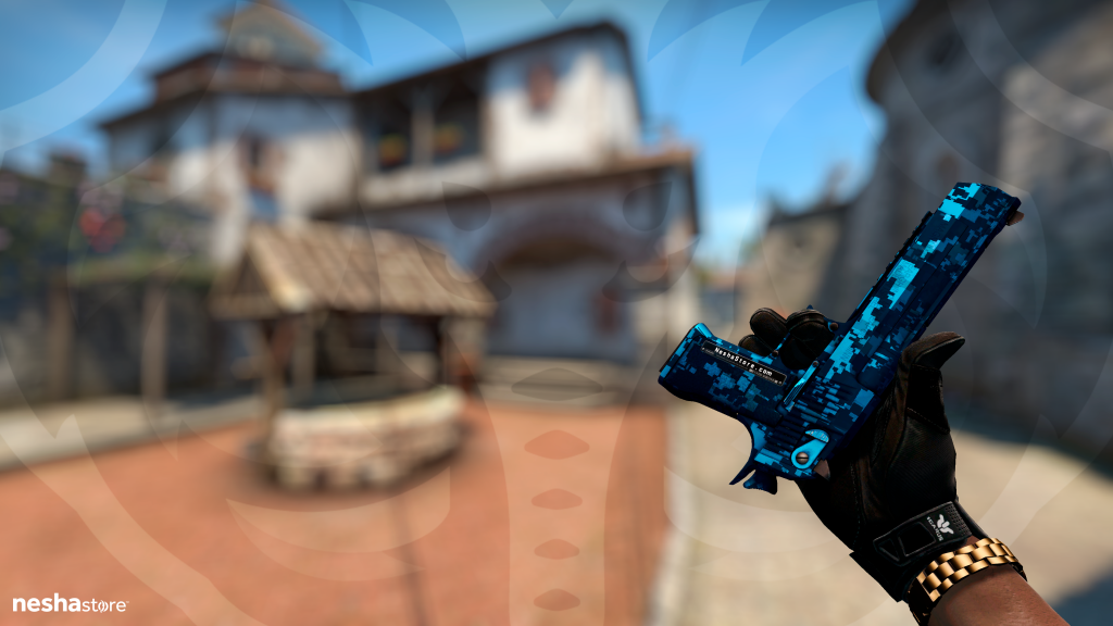Desert Eagle Camuflagem Cobalto