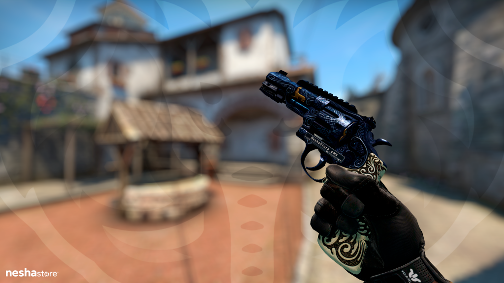 Revólver R8 Canhão de Lhama