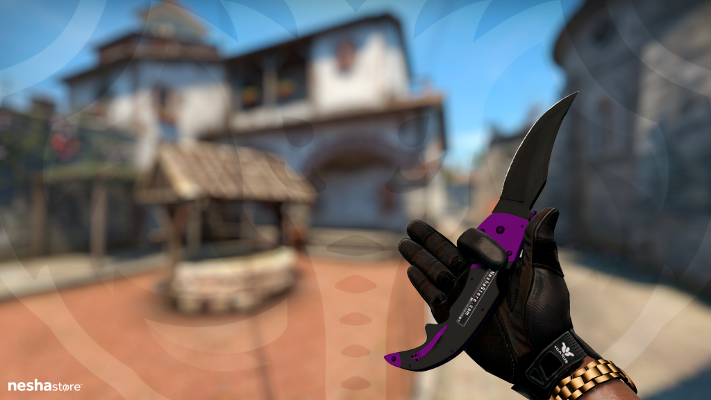 Canivete Falchion Ultravioleta