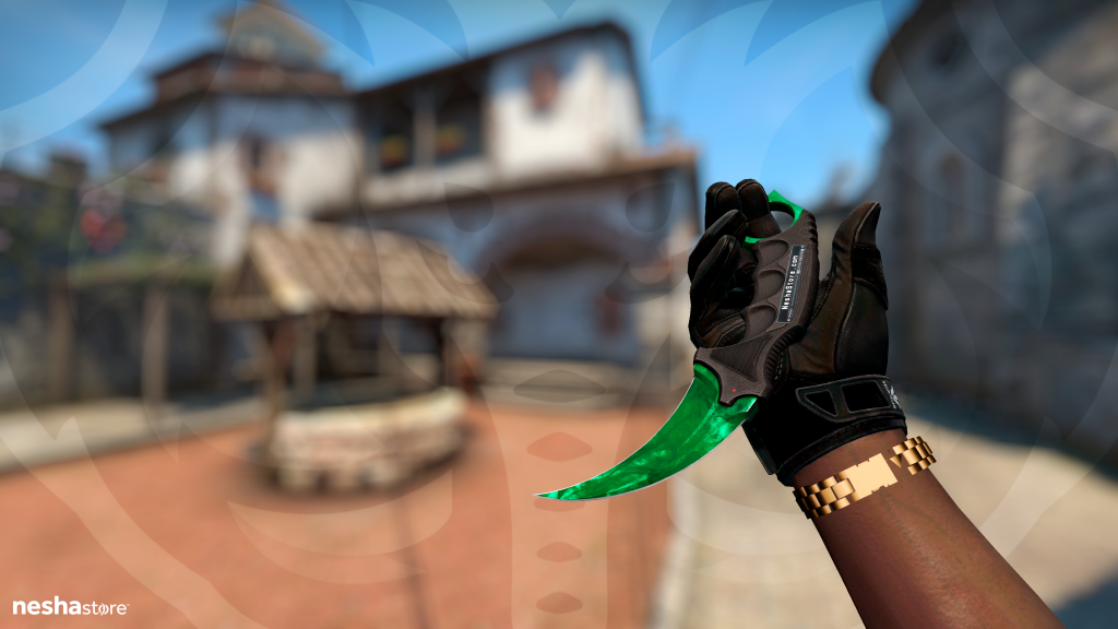 Karambit Doppler Gama Esmeralda