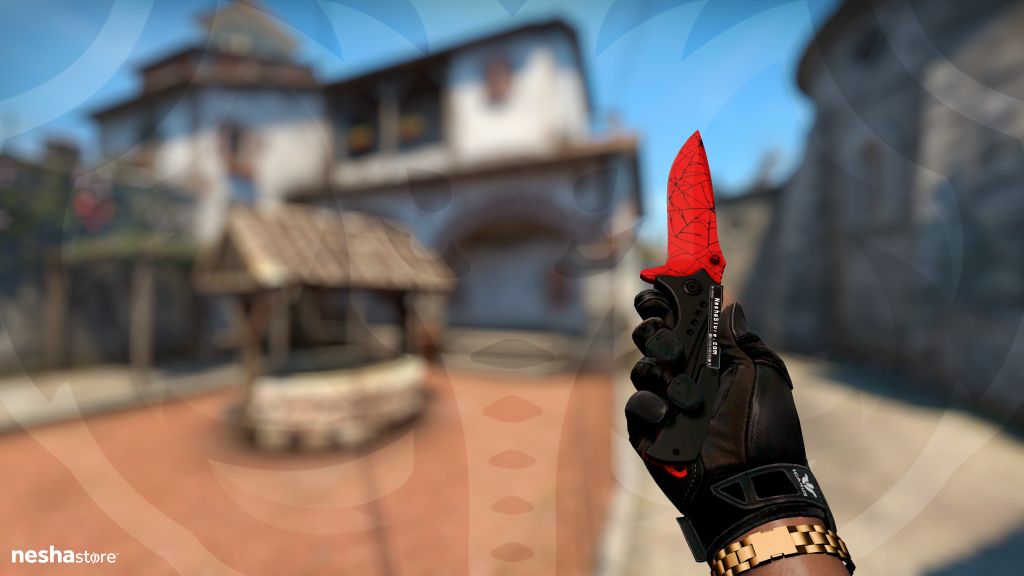 Faca Nomade Teia Rubra