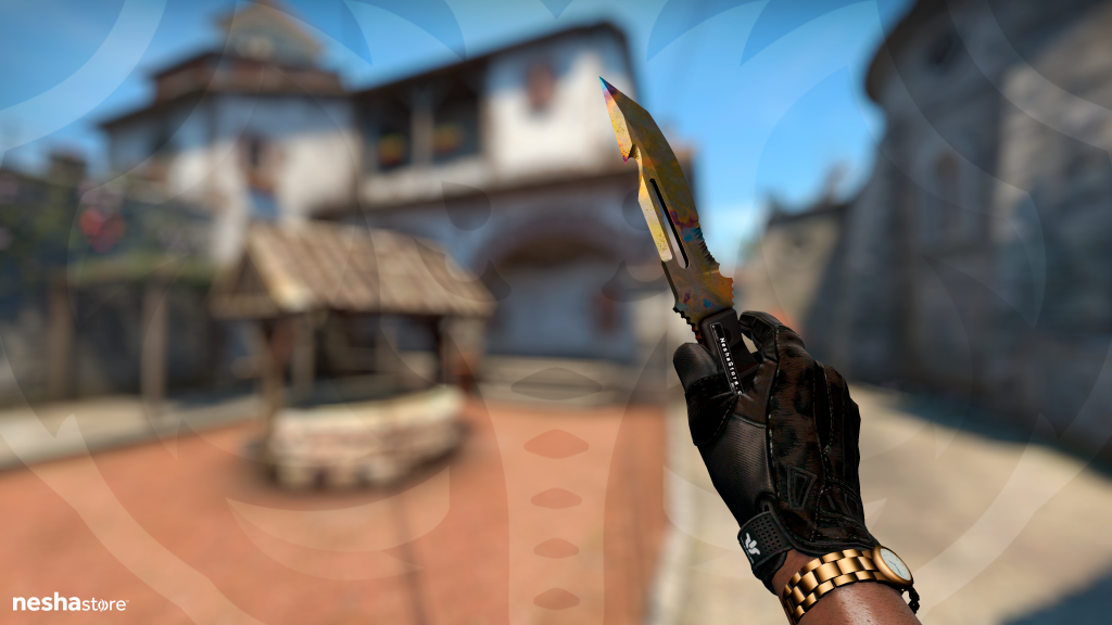 Faca de Sobrevivência Aquecimento de Aço