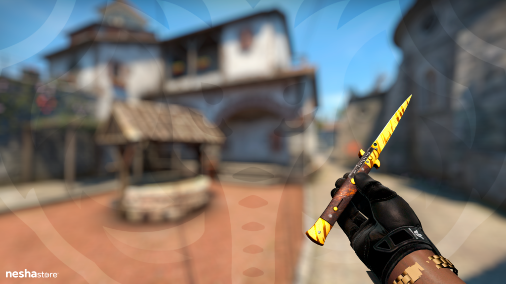 Faca Stiletto Dente de Tigre