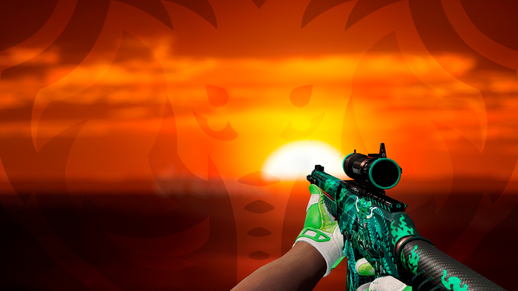 SG 553 Tecnologia Dracônica com Luva Labirinto Vivo