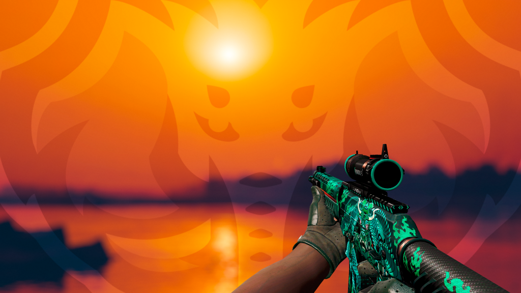 SG 553 Tecnologia Dracônica com Luva Piloto Verde