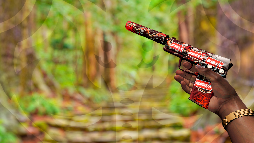 USP Vítima Confirmada com adesivo Assassino
