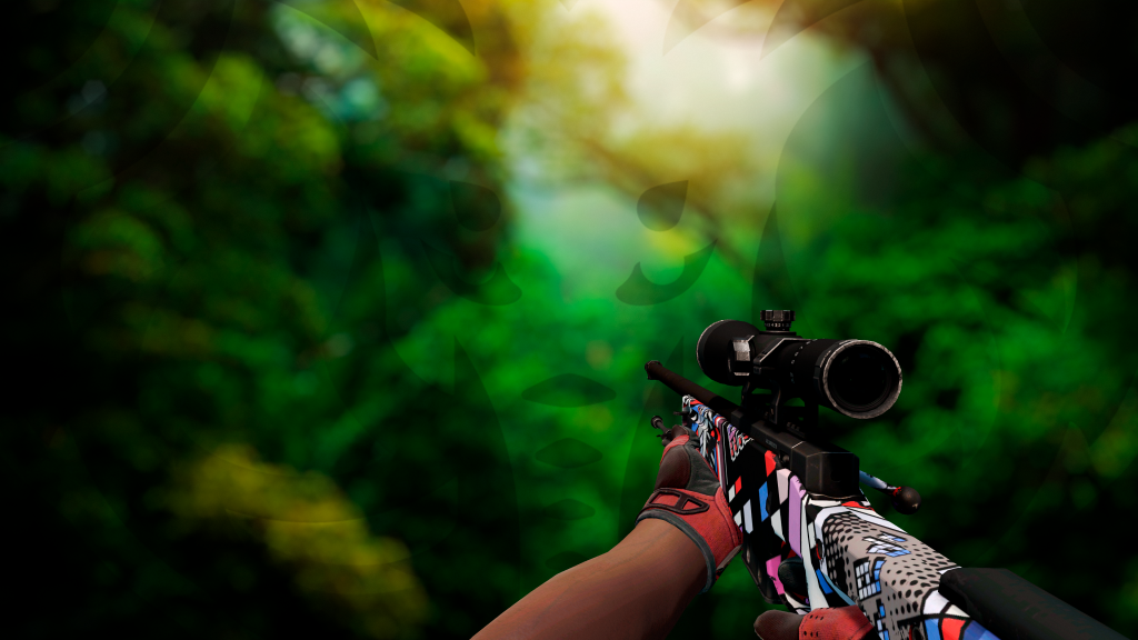 AWP Efervescente com Luva Shemagh Escarlate