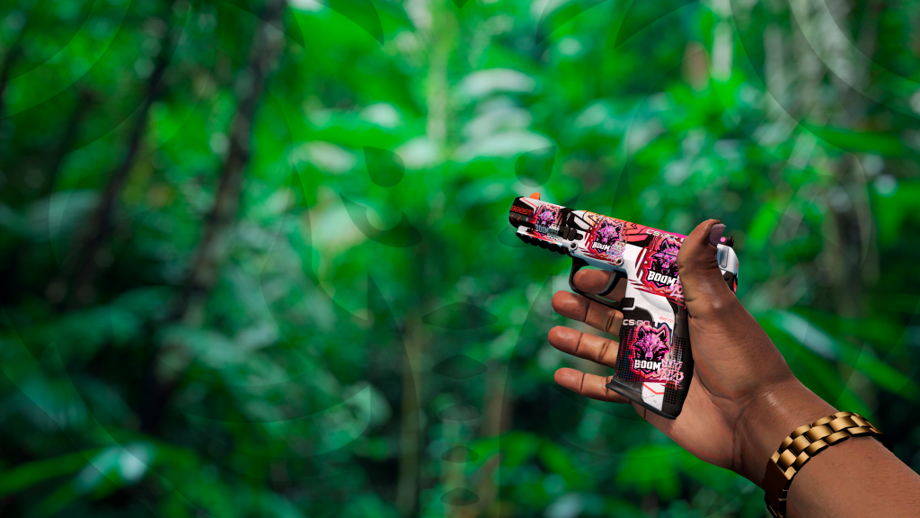 Five-SeveN Protocolo De Impulso com adesivo Boom