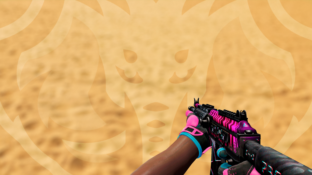 Galil AR Aberração Cromática com Luva Vício