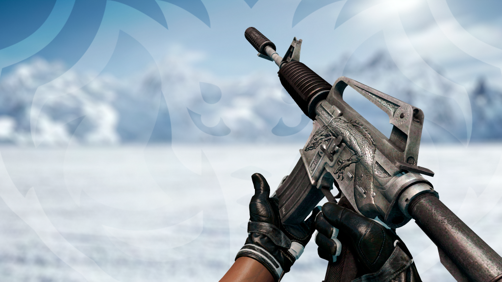 M4A1-S Basilisco com Luva Fumace