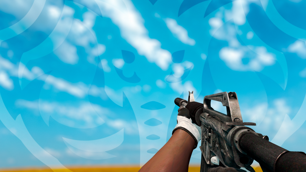 M4A1-S Basilisco com Luva Black Tie