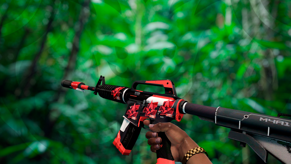 M4A1-S Cyrex com adesivo Astralis