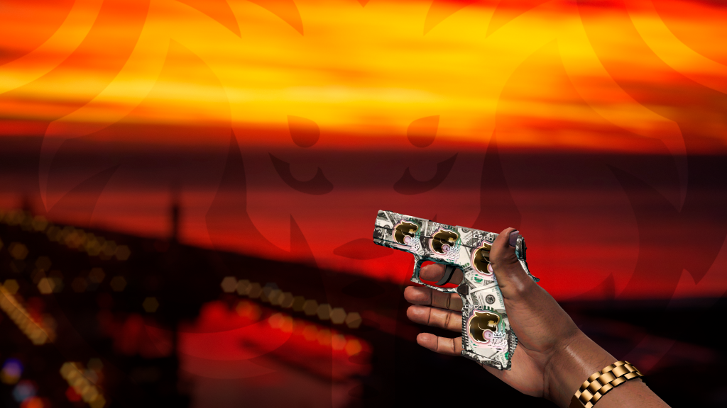 P250 Franklin com adesivo FURIA