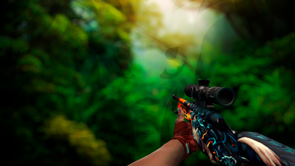 SSG 08 Fogo Dracônico com Faixas Abate