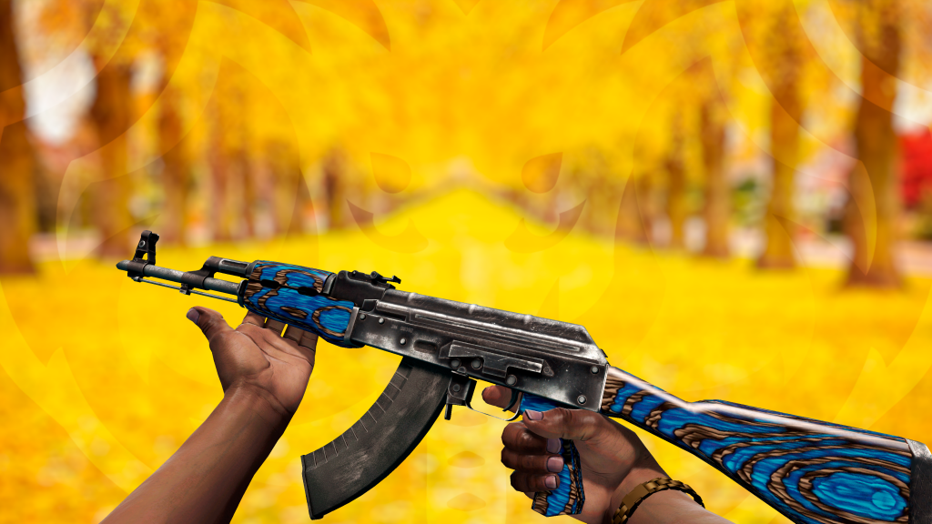 AK-47 Azul Laminado FN