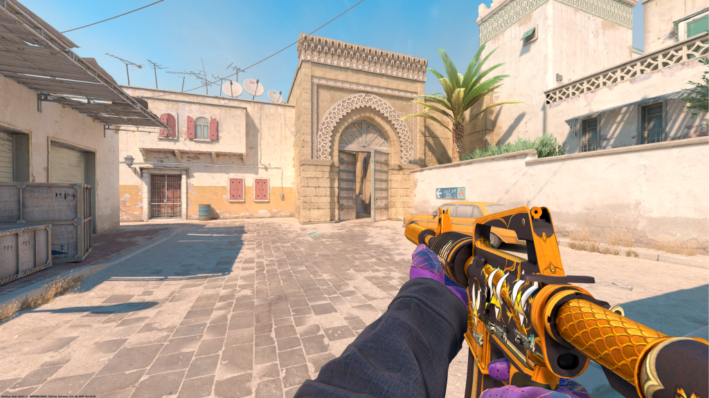 M4A1-S Espiral Dourada CS2