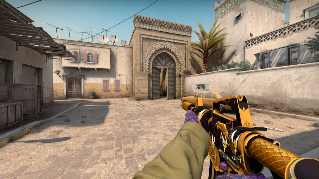 M4A1-S Espiral Dourada CSGO