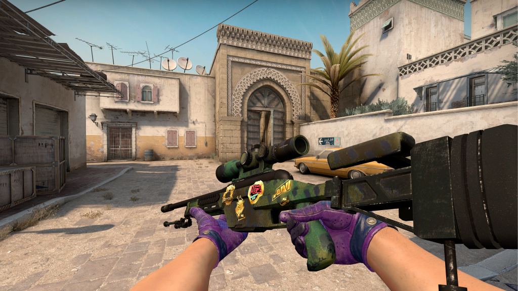 SSG08 Selva Pontilhada Souvenir CSGO