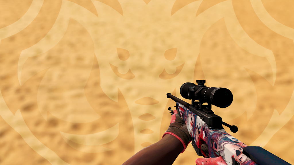 AWP Aqueronte com Luva Entrelaçamento Carmesim