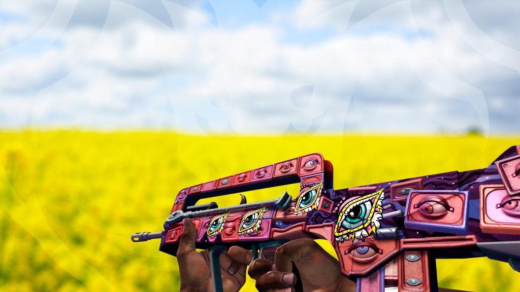 FAMAS R.E.M. com adesivo Olhar Etereo