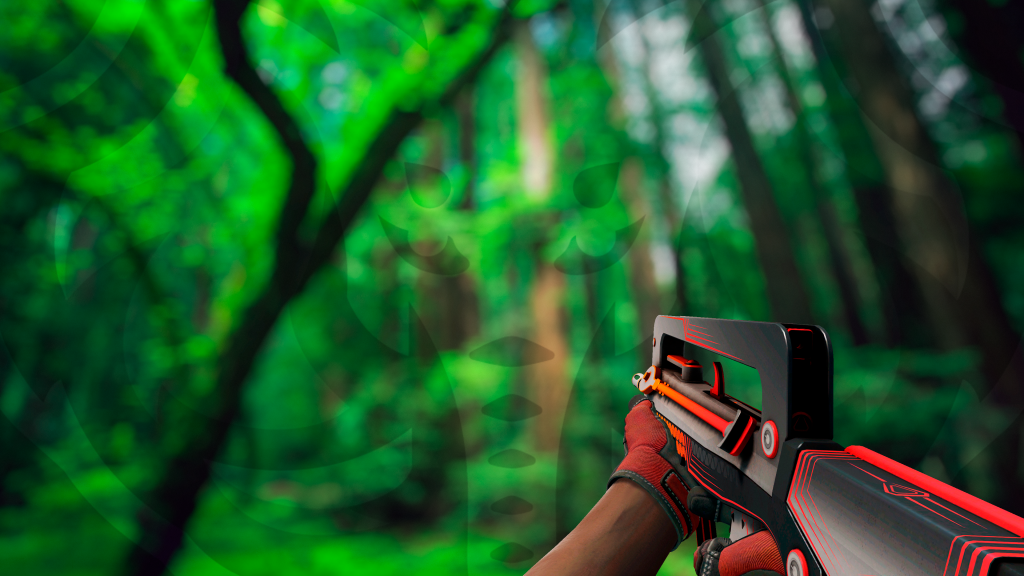 FAMAS Valência com Luva Teia Rubra