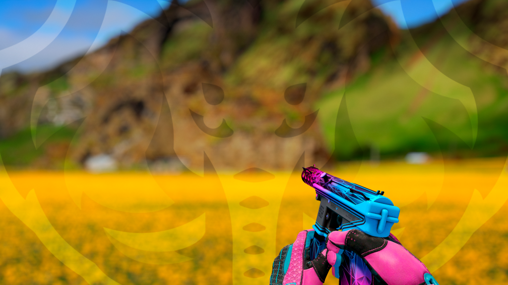 Tec-9 Dizimadora com Luva Vício