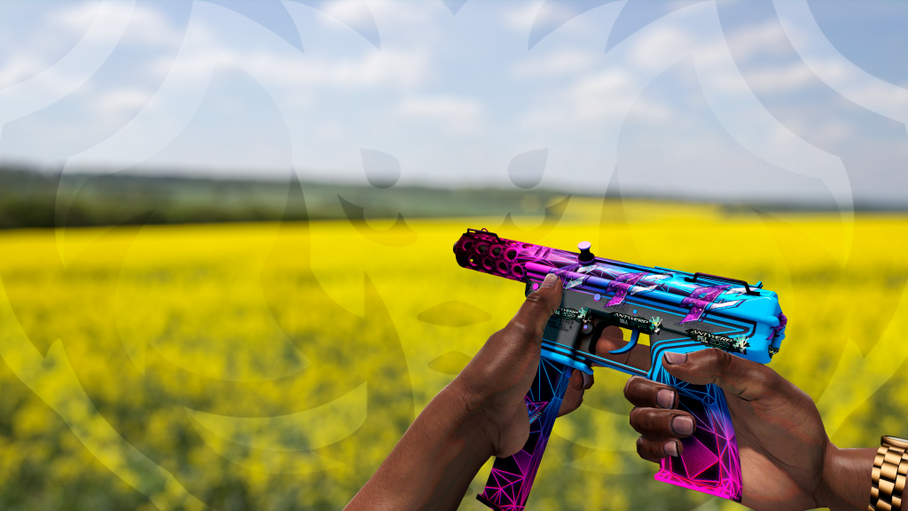 Tec-9 Dizimadora com adesivo 9z