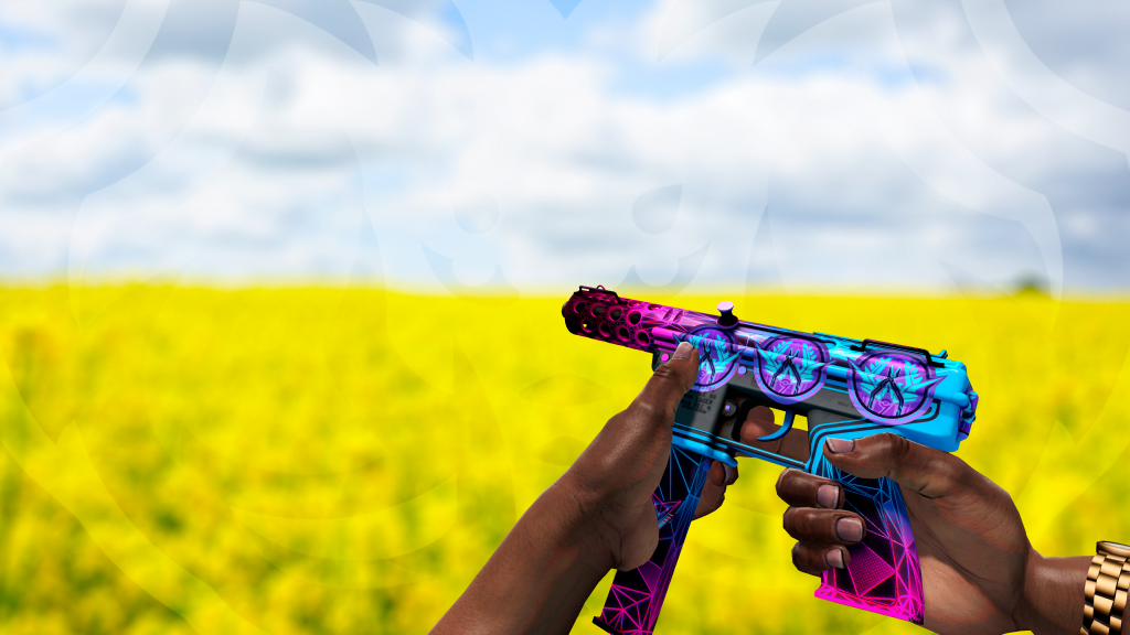 Tec-9 Dizimadora com adesivo Contra-tecnologia