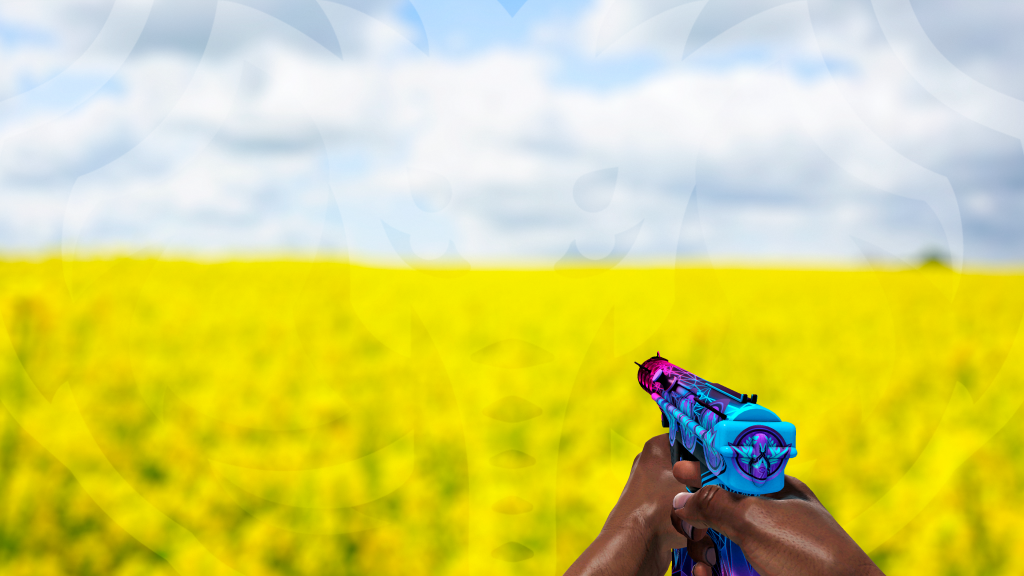 Tec-9 Dizimadora com adesivo Contra-tecnologia