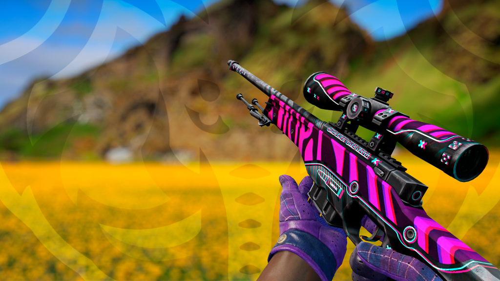 AWP Aberração Cromática com Luva Xadrez Imperial