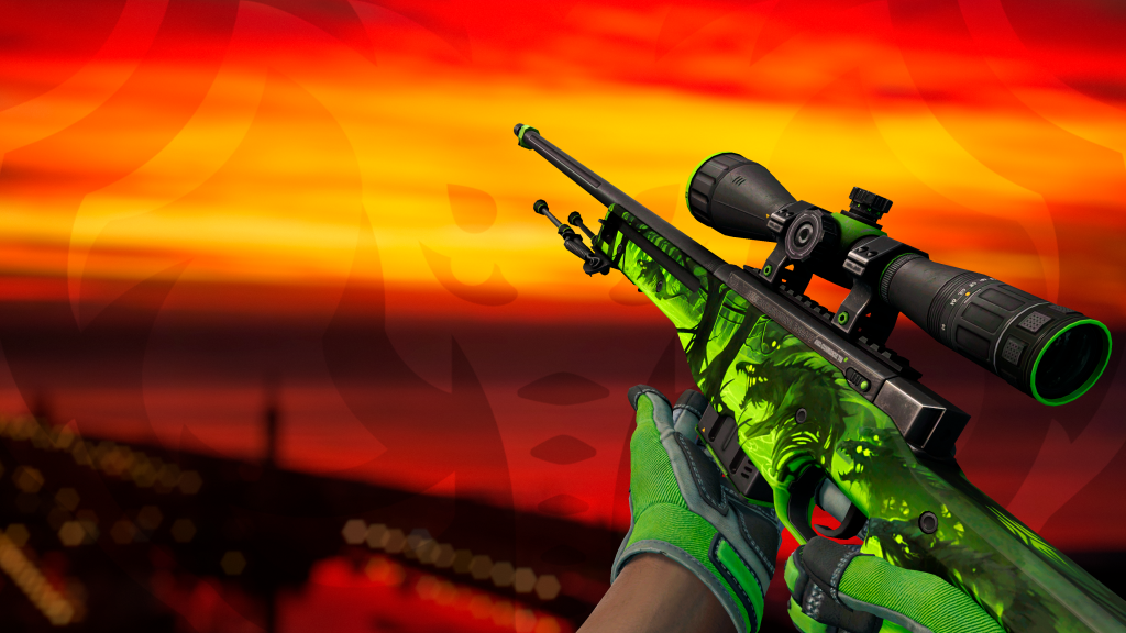 AWP Falha de Contenção com Luva Teia Esmeralda