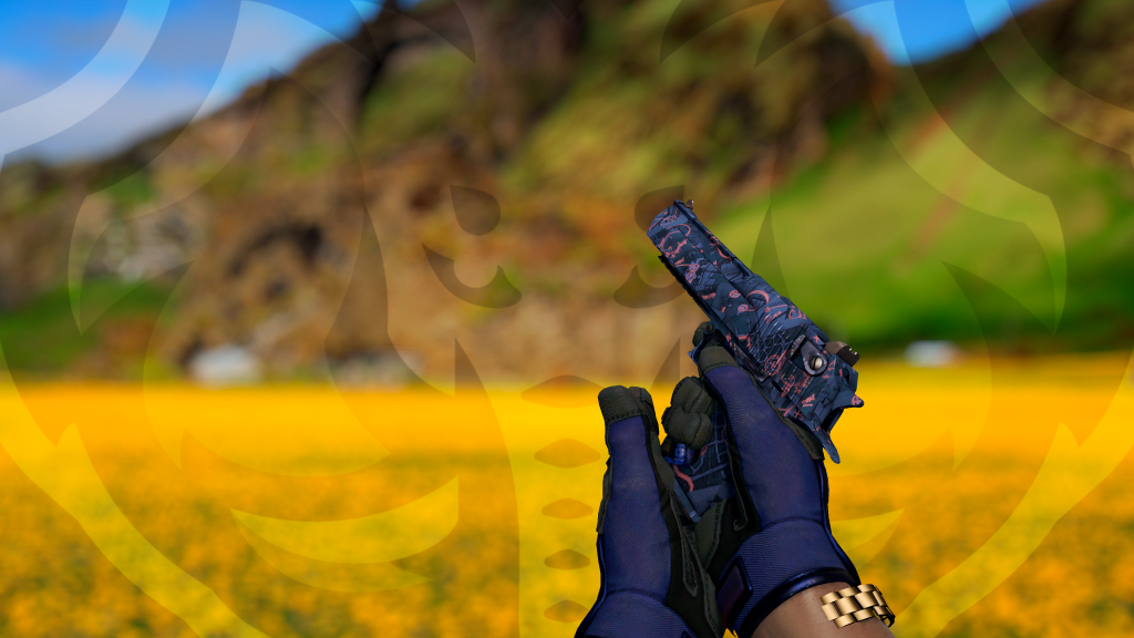 Desert Eagle Assalto Noturno com Luva Fade