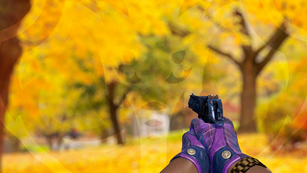 Desert Eagle Assalto Noturno com Luva Xadrez Imperial