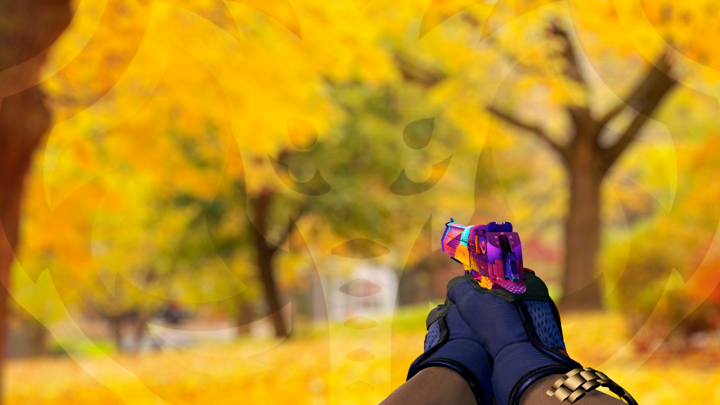 Desert Eagle Ocean Drive com Luva Fade