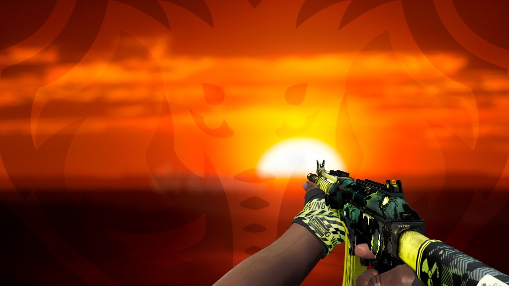 Galil AR Cérbero com Faixas Cuidado