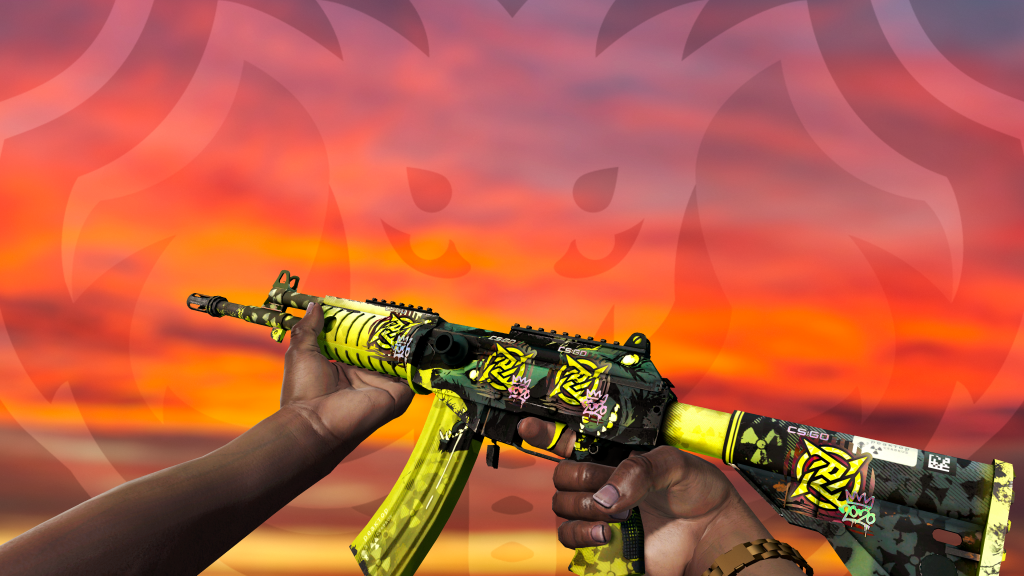 Galil AR Cérbero com adesivo NIP