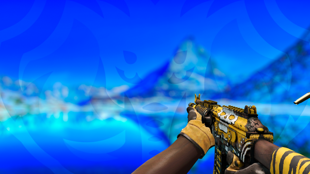 Galil AR Tagarela com Luva Ultrapassante