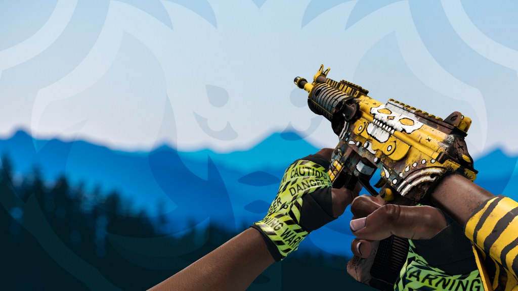 Galil AR Tagarela com Faixas Cuidado