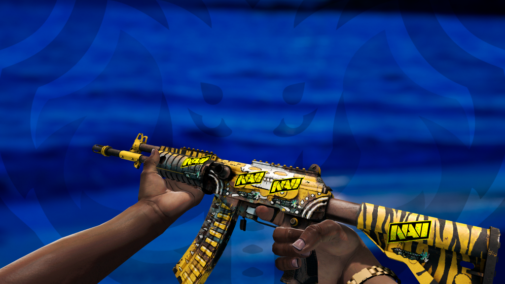 Galil AR Tagarela com adesivo NaVi