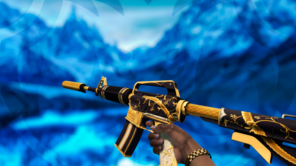 M4A1-S Espiral Dourada FN