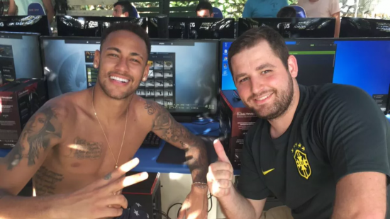 Neymar e sua paixão pelo CS