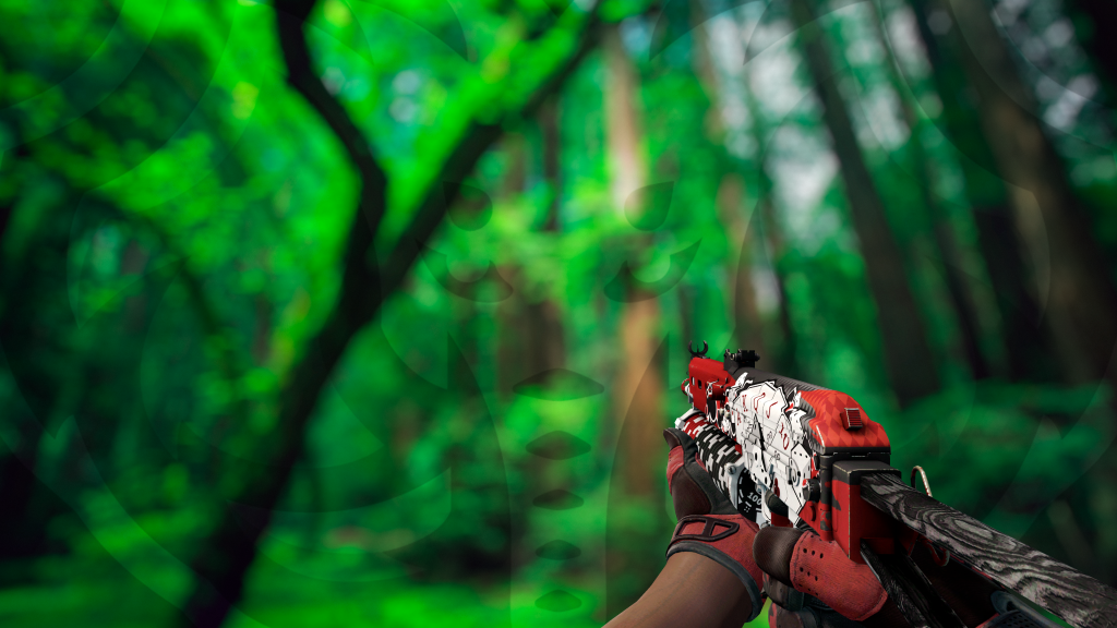 PP-Bizon Grande Apostador com Luva Shemagh Escarlate