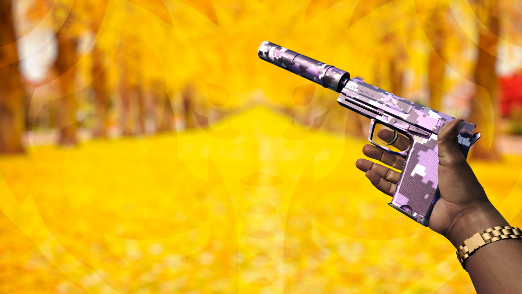 USP Camuflagem Digital — Roxo FN