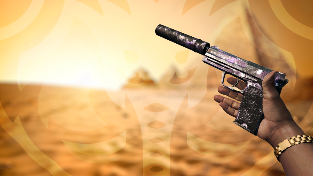 USP Camuflagem Digital — Roxo BS